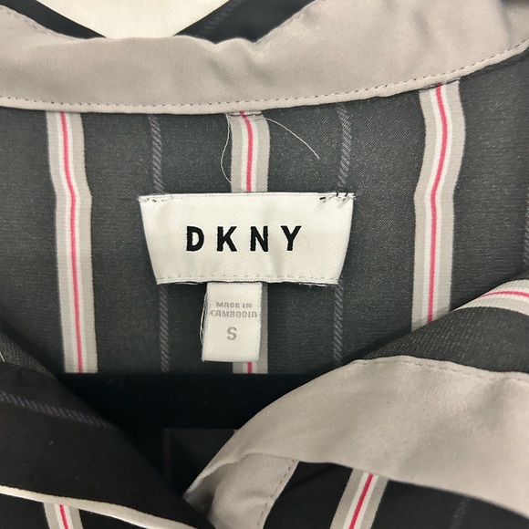 DKNY Striped Satin Pajama Set - Small - Picture 4 of 6